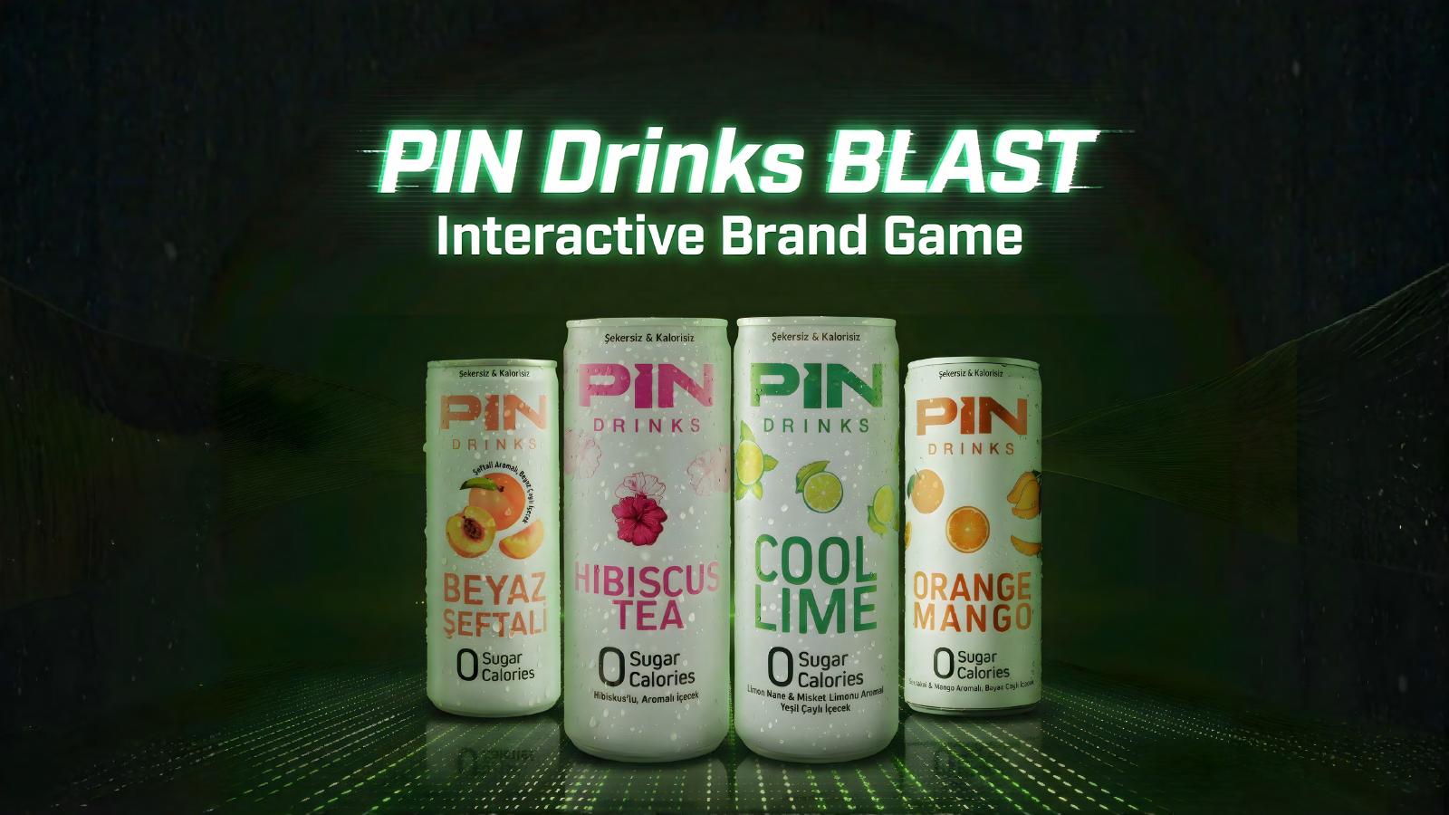 PIN Drinks BLAST — Interactive Brand Game